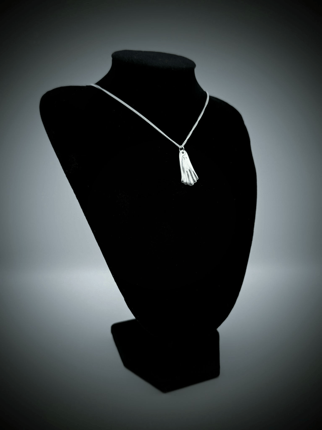 Ghost Necklace, Sterling Silver