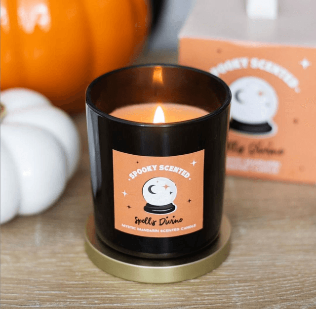&#039;Spells Divine&#039; Mystic Mandarin Scented Candle 